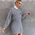 Tight-Fitting Dress Top Jacket Suit